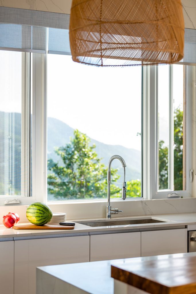 Diseño de cocina en Islas Vírgenes Británicas: resistencia a la humedad y las altas temperaturas.